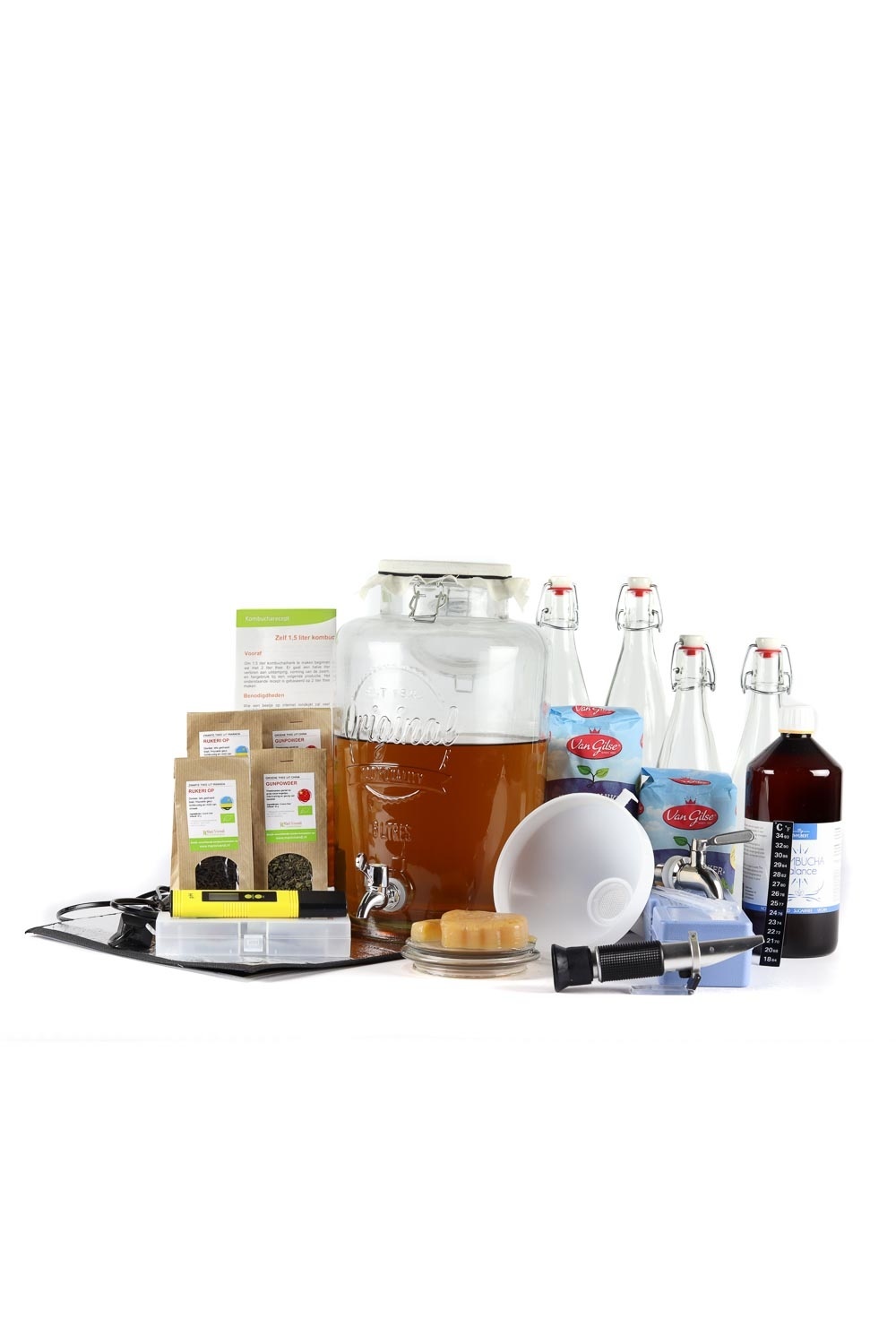 Kombucha Startpakket Extra - 20 liter