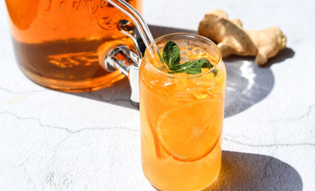 RECEPT: kombucha met sinaasappel en gember