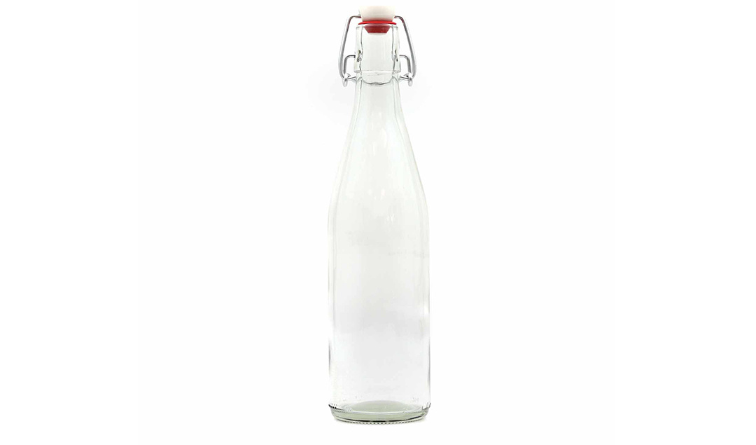 Glazen kombucha of kefir beugelfles - 500 ml