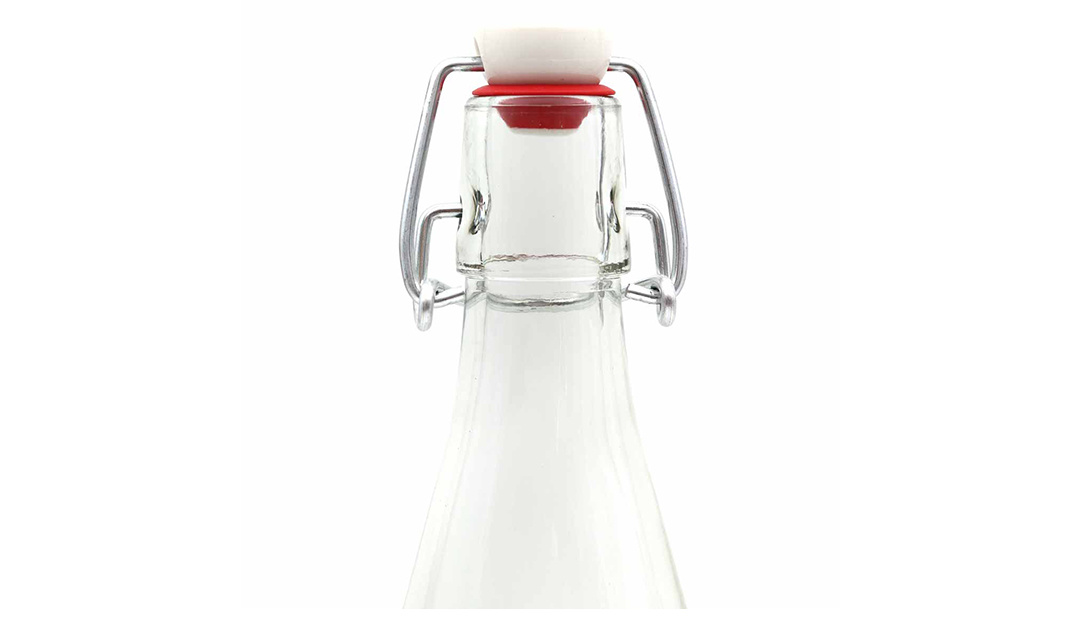 Glazen kombucha of kefir beugelfles - 500 ml
