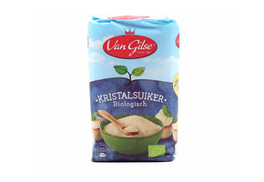 Biologische halfwitte kristalsuiker