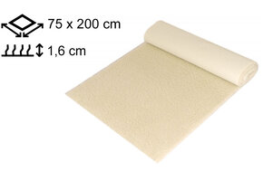 Yogamat Schapenwol 75x200x1,6cm