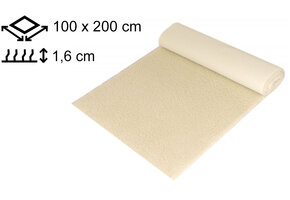 Yogamat Schapenwol 100x200x1,6cm