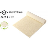 Yogamat Schapenwol 75x200x2cm - met bies