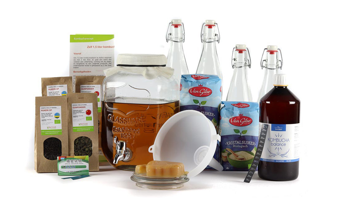 Kombucha Startpakket Compleet - 20 liter