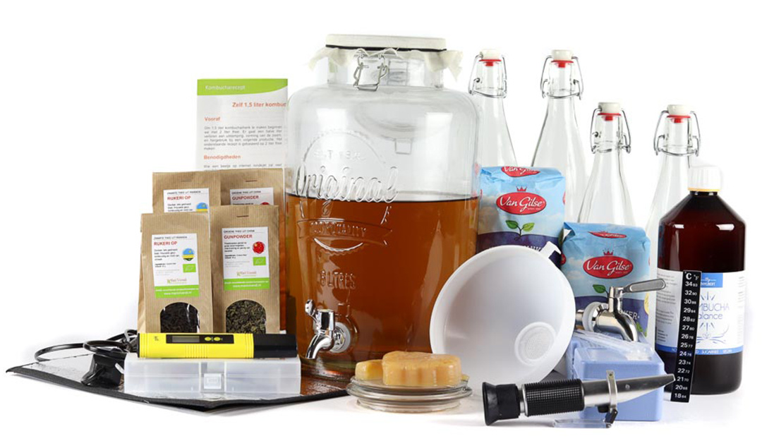 Kombucha Startpakket Extra - 20 liter