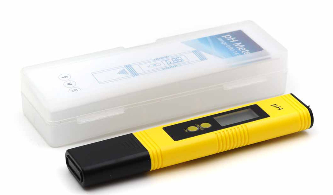 Digitale pH meter met atc