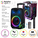 PartyFunLights Bluetooth karaoke party speaker - Party verlichting - microfoon - afstandsbediening PartyFunLights Bluetooth karaoke party speaker - Party verlichting - microfoon - afstandsbediening