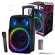 PartyFunLights Bluetooth Karaoke Party Speaker with Wireless Microphone and Remote Control PartyFunLights Bluetooth Karaoke Party Speaker with Wireless Microphone and Remote Control