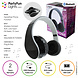 PartyFunLights Kabellose Bluetooth-Kopfhörer - Schwarz PartyFunLights Kabellose Bluetooth-Kopfhörer - Schwarz