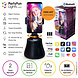 PartyFunLights Bluetooth 360° Smart Tracking Telefonhalterung - Schwarz PartyFunLights Bluetooth 360° Smart Tracking Telefonhalterung - Schwarz