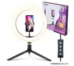 PartyFunLights Selfie ringlamp - 30 cm