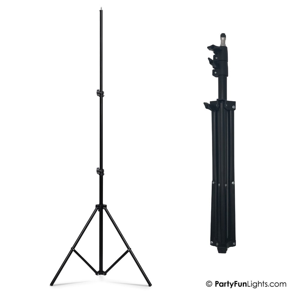 PartyFunLights Selfie Ring Light Tripod - Max Height 210 cm