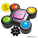 HappyFunToys Flashing Memory Amaze Game - geheugenspel met licht en geluidseffecten HappyFunToys Flashing Memory Amaze Game - geheugenspel met licht en geluidseffecten