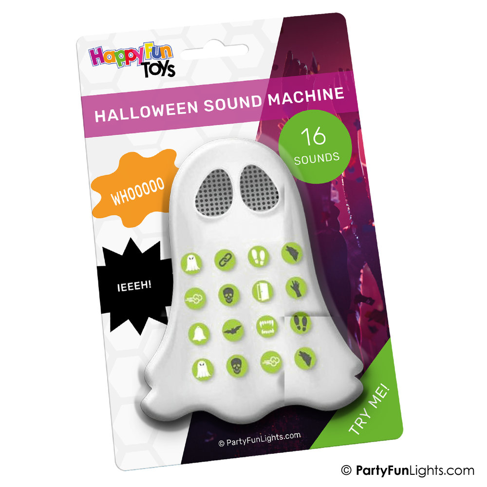Halloween Sound Machine avec 16 sons - PartyFunLights