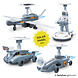 HappyFunToys Solor Powered DIY Space Discovery Set - 4-in-1 HappyFunToys Solor Powered DIY Space Discovery Set - 4-in-1