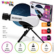 HappyFunToys Télescope spatial pour enfants débutants - Zoom 20x 30x 40x HappyFunToys Télescope spatial pour enfants débutants - Zoom 20x 30x 40x