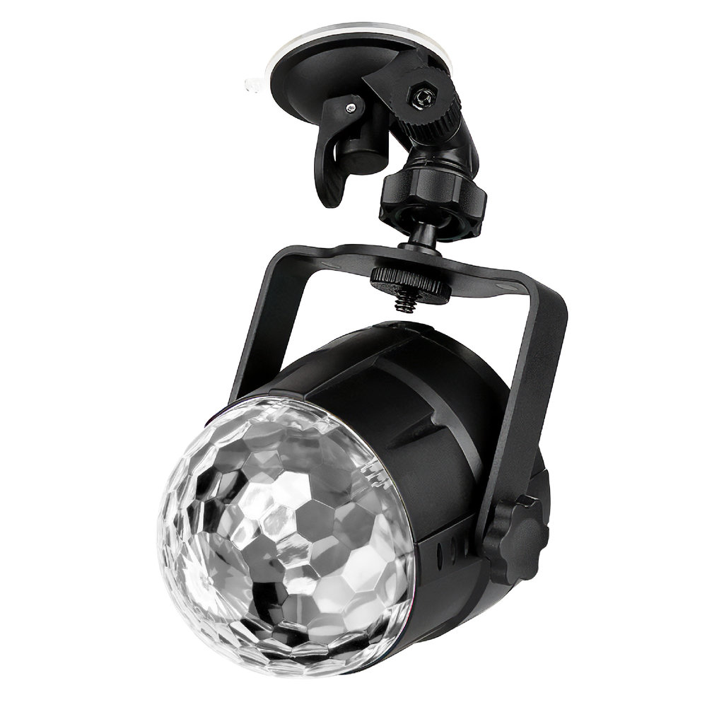 PartyFunLights Lampe Disco Projecteur de fête alimenté par USB avec ventouse et télécommande PartyFunLights Lampe Disco Projecteur de fête alimenté par USB avec ventouse et télécommande