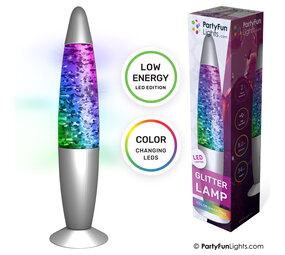 PartyFunLights Glitter Lamp