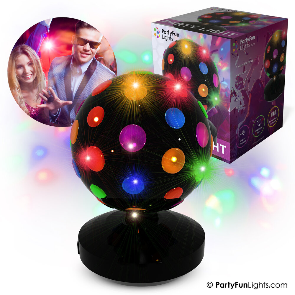 PartyFunLights USB multi-Color Party Lamp