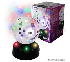 PartyFunLights USB Spiegelkugel Party Licht