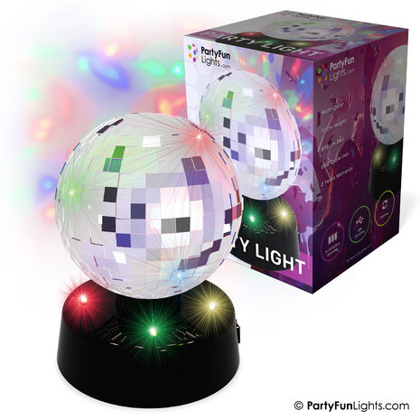 PartyFunLights USB Spiegel bal Party Lamp