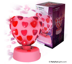 PartyFunLights Heart Party Light