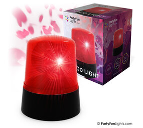 PartyFunLights USB Party Light Red