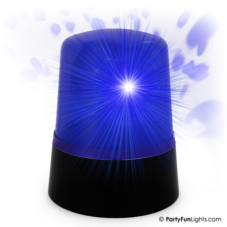 PartyFunLights Blue Flashing Party Light Battery and USB Powered PartyFunLights Blue Flashing Party Light Battery and USB Powered