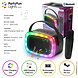 PartyFunLights Karaoke Party Speaker with Light Effects