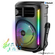 PartyFunLights Karaoke Party Speaker with Light Effects