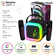 PartyFunLights Kabelloser Duo-Karaoke-Party-Lautsprecher, Stromversorgung über USB