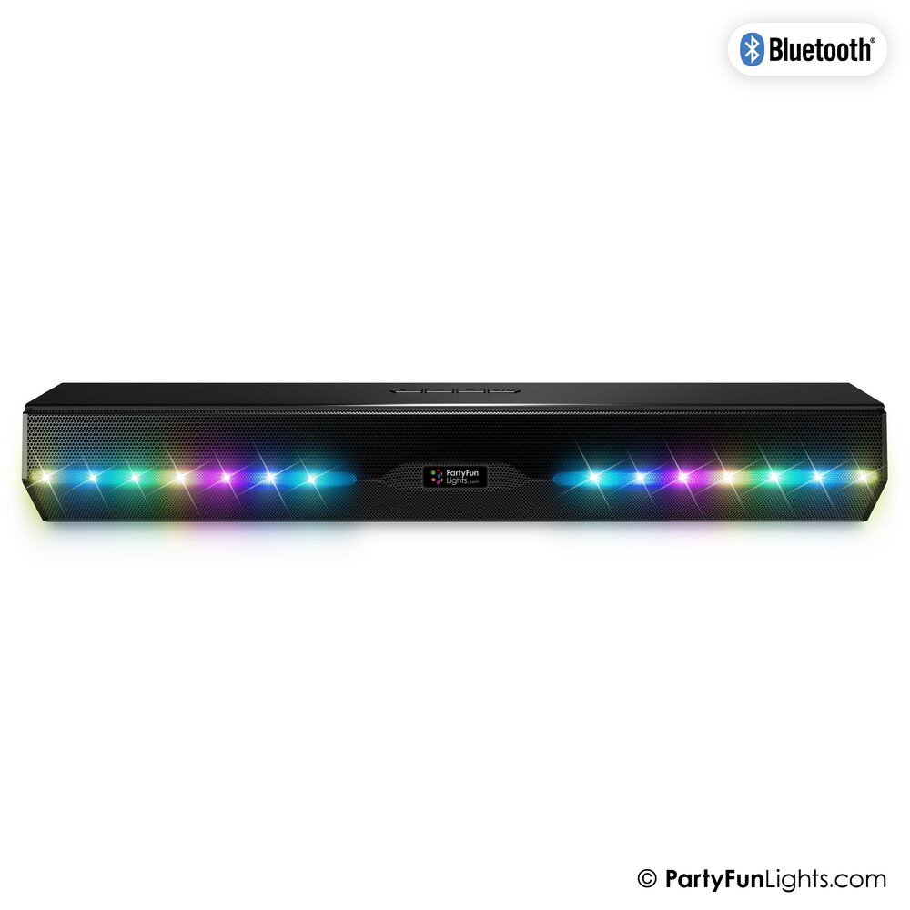 PartyFunLights Haut-parleur de fête sans fil à changement de couleur