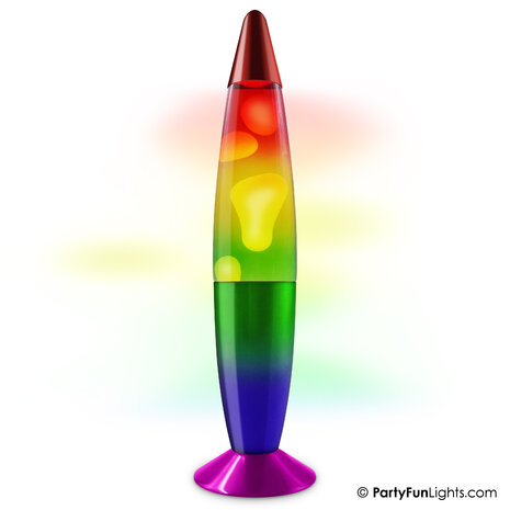 PartyFunLights Multi Color Lava Lamp