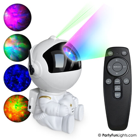 PartyFunLights Astronaut Starlight Laserprojektor PartyFunLights Astronaut Starlight Laserprojektor