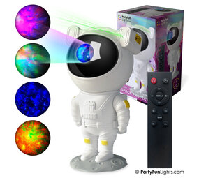 PartyFunLights Astronaut Sterrenlicht Projector