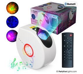 PartyFunLights Galaxy Projector-luidspreker