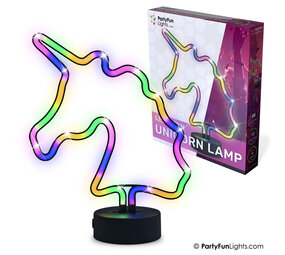PartyFunLights LED Neon Unicorn Lamp