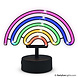PartyFunLights Multi-Color LED Neon Rainbow Lamp on Battery or USB