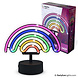 PartyFunLights Lampe néon LED multicolore arc-en-ciel sur batterie ou USB