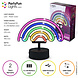 PartyFunLights Mehrfarbige LED-Neon-Regenbogenlampe mit Batterie- oder USB-Betrieb PartyFunLights Mehrfarbige LED-Neon-Regenbogenlampe mit Batterie- oder USB-Betrieb