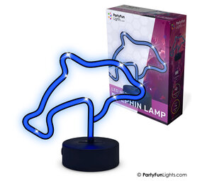 PartyFunLights LED Neon Dolfijn Lamp