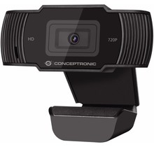 AMDIS 720P HD webcam 1280 x 720 Pixels USB 2.0 Zwart
