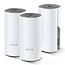 TP-Link TP-LINK Deco E4 (3-pack) Dual-band (2.4 GHz / 5 GHz) Wi-Fi 5 (802.11ac) Wit, Grijs 2 Intern