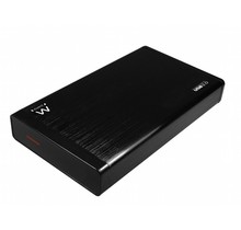 EW7055 behuizing voor opslagstations HDD-behuizing Zwart 3.5"