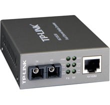 TP-LINK MC210CS netwerk media converter 1000 Mbit/s 1310 nm Single-mode Zwart