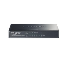 TP-LINK TL-SG1008P Gigabit Ethernet (10/100/1000) Power over Ethernet (PoE) Grijs