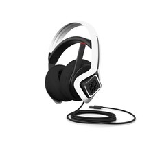 HP 6MF36AA Headset Bedraad Hoofdband Gamen USB Type-A Wit