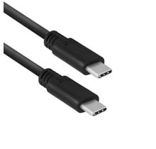 AC7360 USB-kabel 2 m USB 3.2 Gen 1 (3.1 Gen 1) USB C Zwart