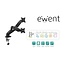 Ewent EW1516 flat panel bureau steun 81,3 cm (32") Klem/doorvoer Zwart